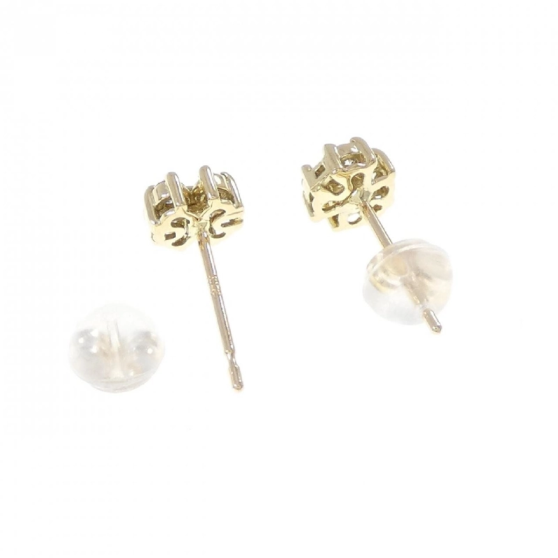 Bông tai kim cương hoa K18YG - Hàng hiệu Chính hãng 865579