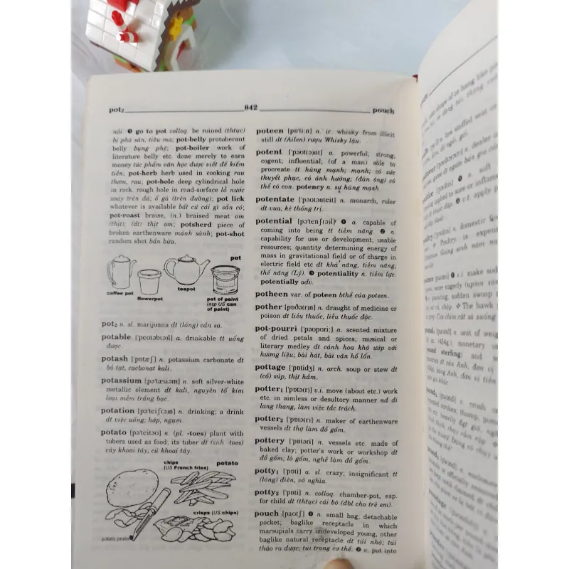 TỪ ĐIỂN ANH - VIỆT • OXFORD • CÓ HÌNH MINH HỌA CHO TỪ KHÓ - Bìa cứng, in năm 1997 764214