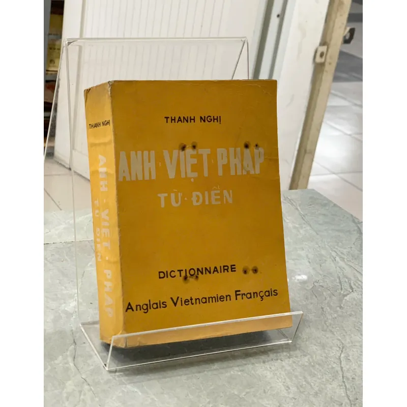 ANH VIỆT PHÁP TỪ ĐIỂN - THANH NGHỊ 933831