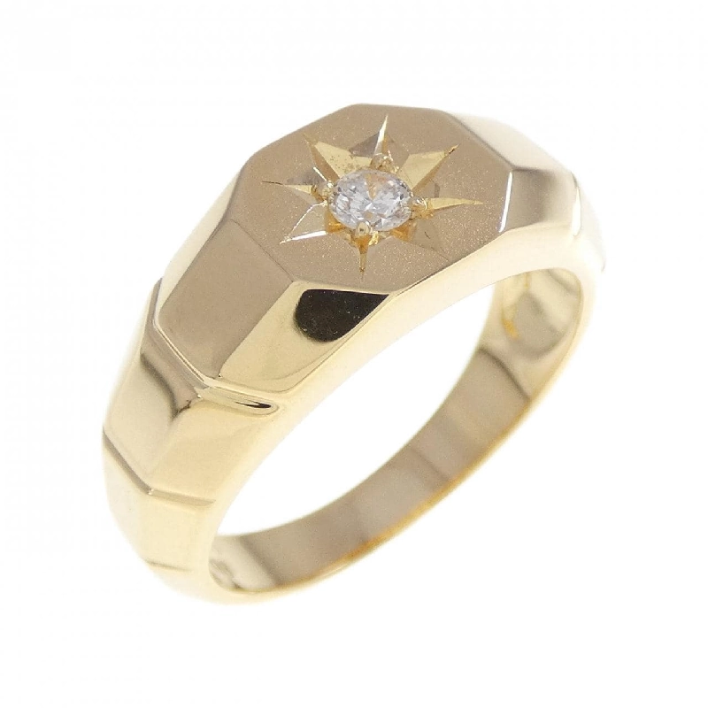 Nhẫn kim cương K18YG 0.10CT - Hàng hiệu Chính hãng 846734