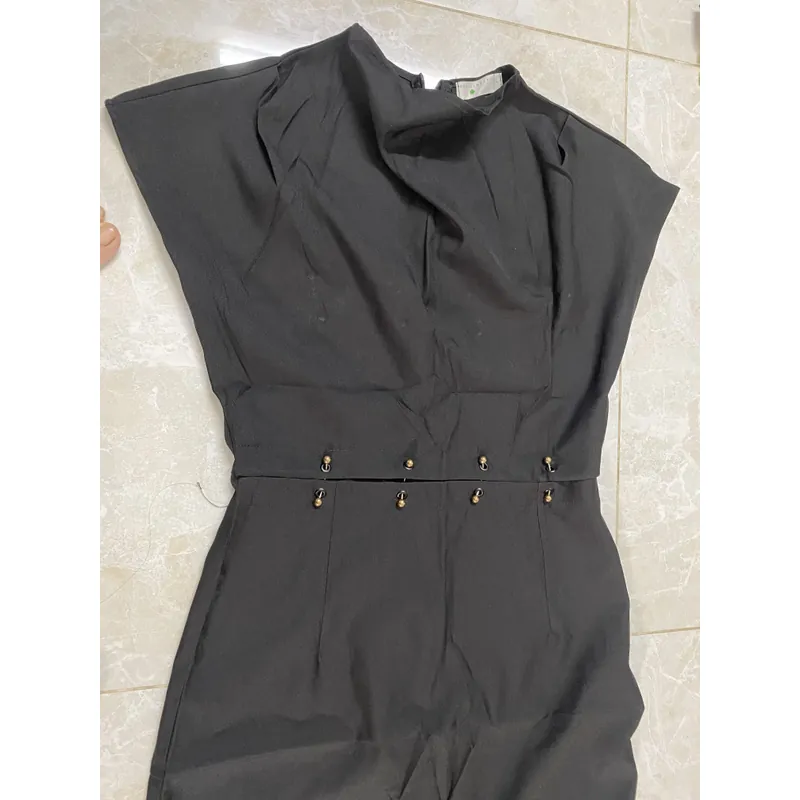 đầm đen dáng dài 739717