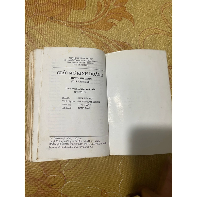 Giấc mơ kinh hoàng- Sidney Sheldon  470430