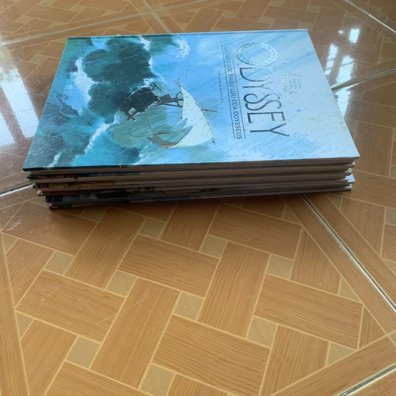 BỘ THẦN THOẠI VÀNG THESEUS - AENEID - ODYSSEY- ILIAD 1009926