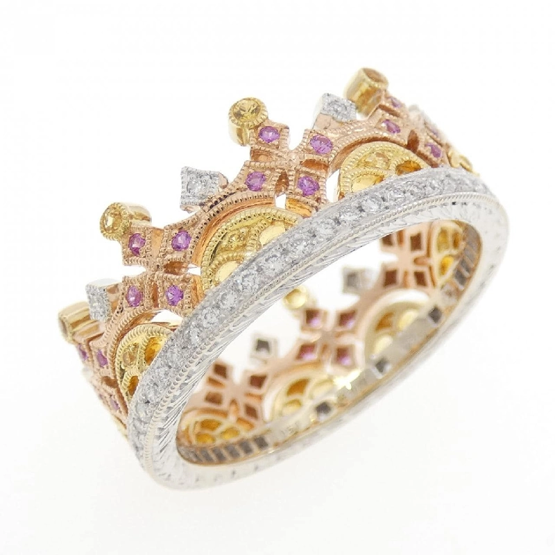 Nhẫn Sapphire 750 Ba Màu 0.30CT - Hàng hiệu Chính Hãng 847125