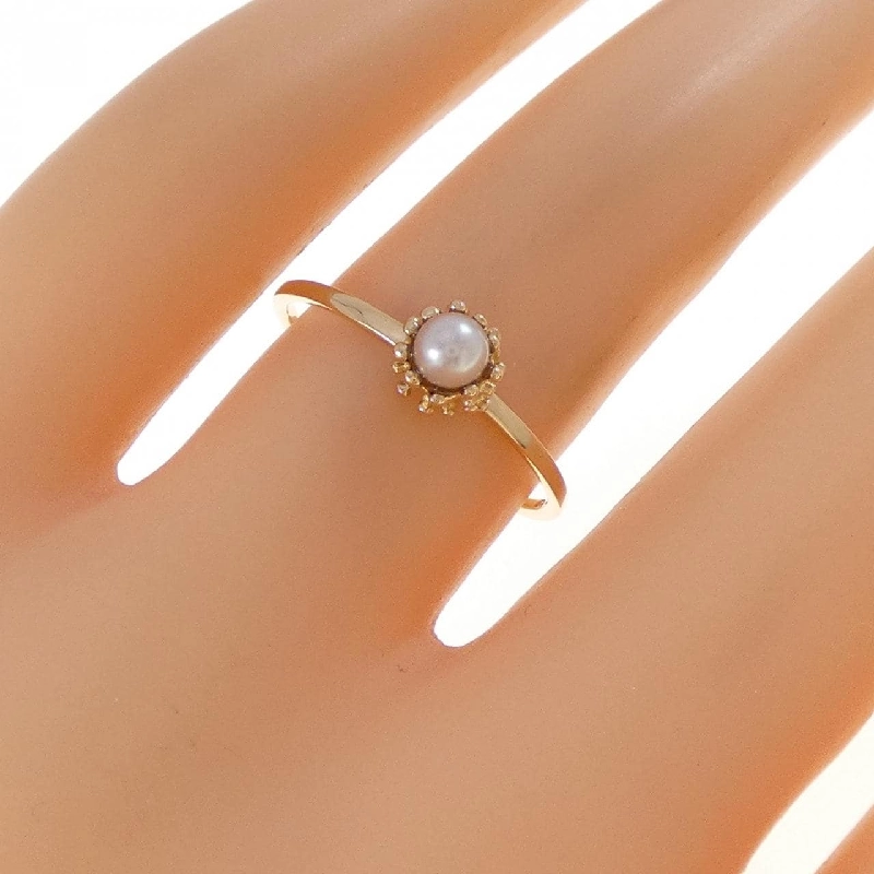 Nhẫn ngọc trai Akoya K18YG 3.3mm - Hàng hiệu Chính hãng 854192