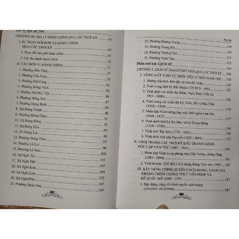 Địa chí thành phố Vinh - 2015 - 991 trang Sách lịch sử - triết học ANTQ3101 789901