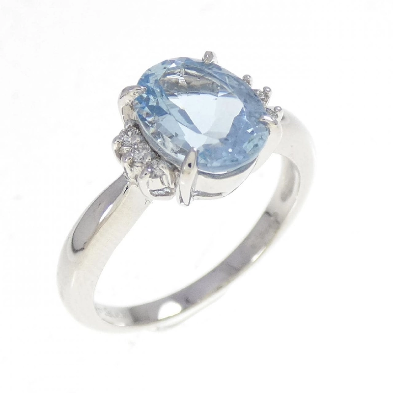 Nhẫn Aquamarine PT900 1.60CT - Hàng hiệu Chính hãng 846125