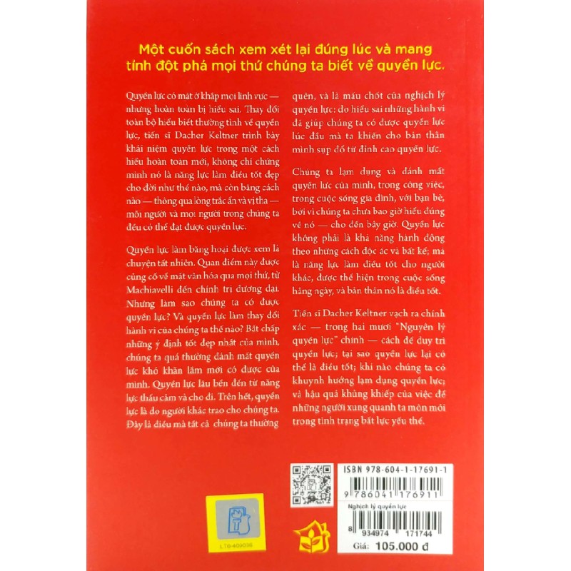 Nghịch Lý Quyền Lực - Tận Hưởng Là Đánh Mất - Dacher Keltner 117755