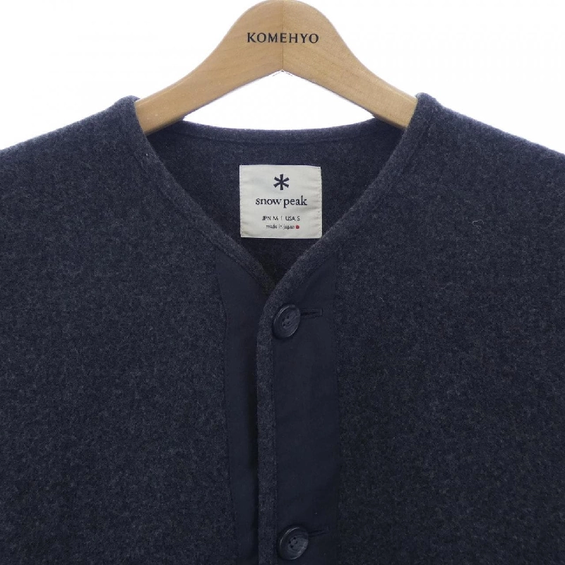 Snow Peak JK-19AU202 Áo khoác cardigan - Hàng hiệu Authentic 883025