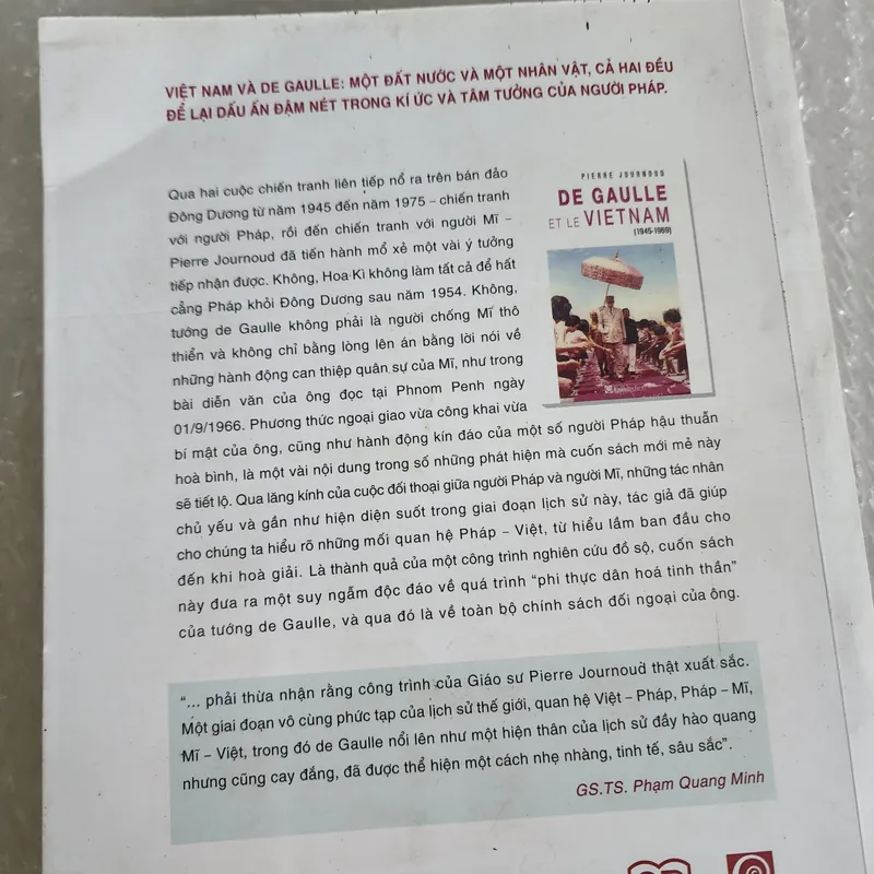 De Gaulle và Việt nam (1945-1969) | chữ ký tác giả Pierre Journoud 688374