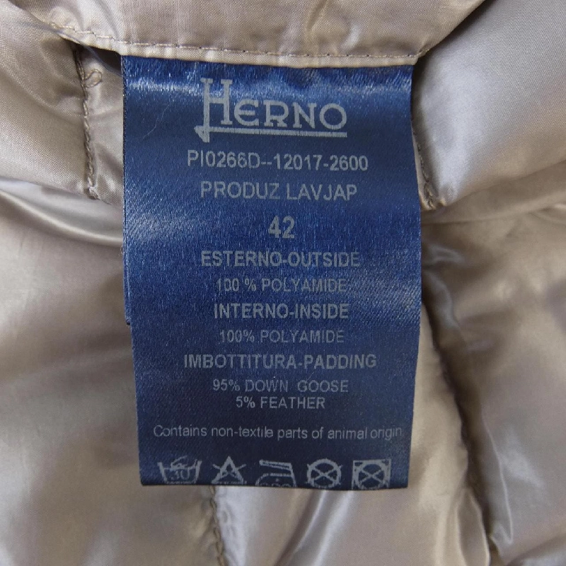 Herno PI0266D-12017-2600 Áo gile lông 627027