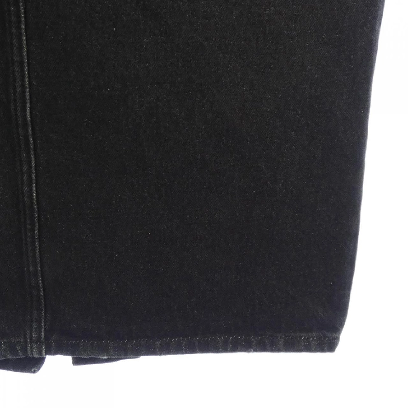 Chân váy denim dài logo tam giác PRADA GFD163 S222 109N - Hàng hiệu Authentic 820498