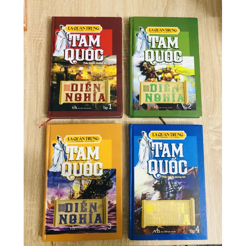 Combo Tam Quốc Diễn Nghĩa (4 tập – bìa cứng) 925836