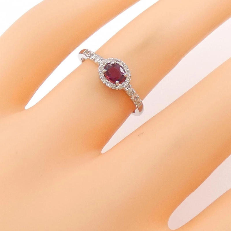 Nhẫn Ruby PT 0.29CT - Hàng hiệu Chính hãng 856243