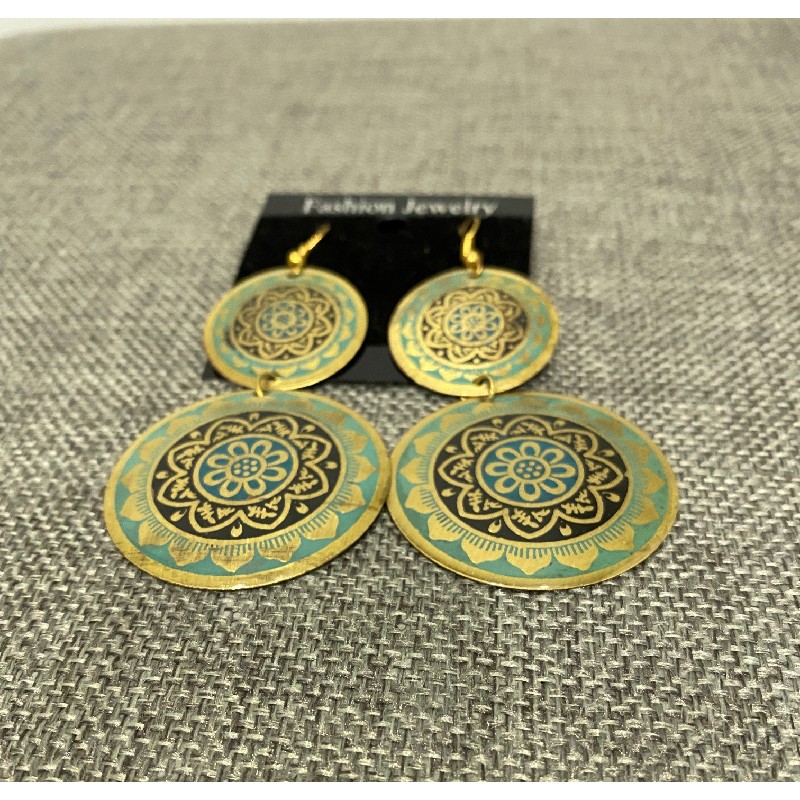 Hoa tai hoa văn cá tính 1231