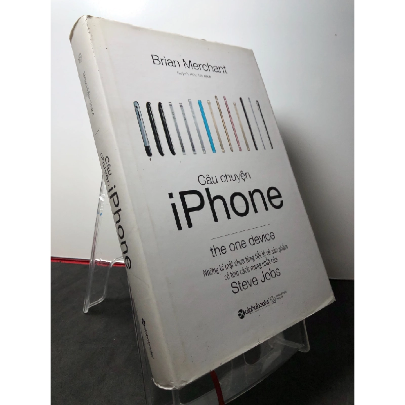 Câu chuyện iphone 2018 mới 80% bẩn nhẹ , bìa cứng Brian Merchant HPB3108 KHOA HỌC ĐỜI SỐNG 458458