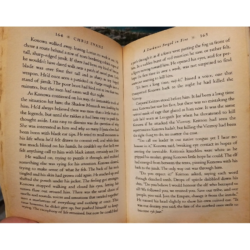 A darkness forged in fire - Chris Evans 778300