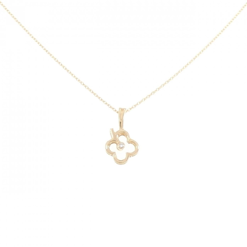 K18YG Dây chuyền kim cương - Hàng hiệu Authentic 860684