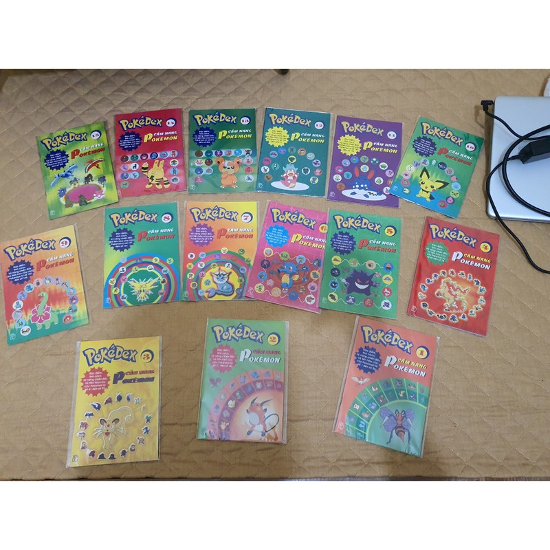 Pokedex cẩm nang Pokemon full 15 tập nxb trẻ 195638