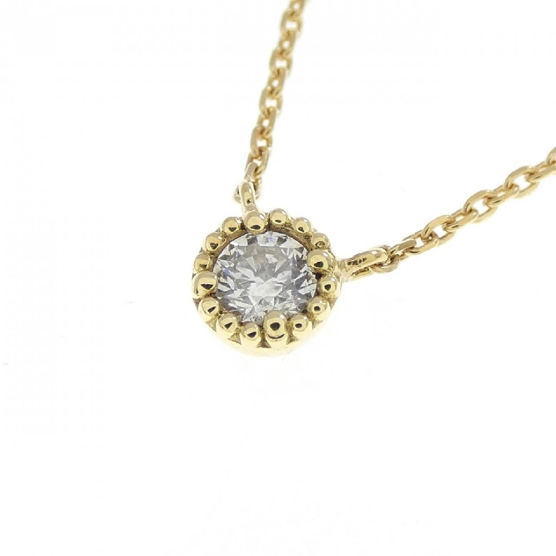 K18YG Dây chuyền kim cương 0.10CT - Hàng hiệu Chính hãng 857691