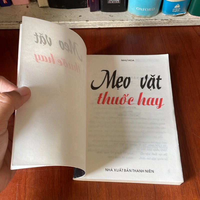 II Mẹo Vặt Cuộc Sống: Mẹo Vặt Thuốc Hay - Như Hoa - 1999 550089