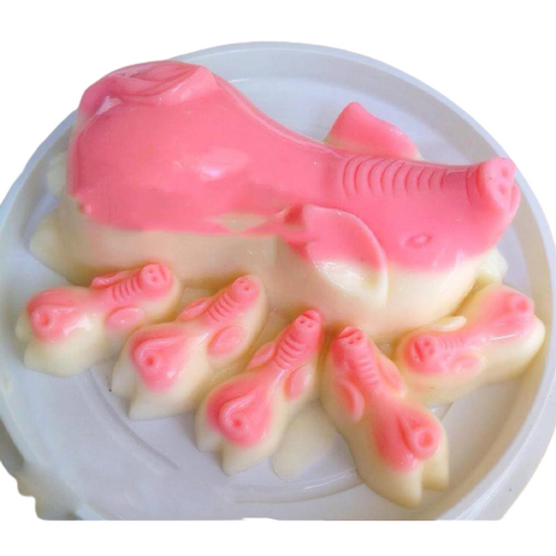Khuôn làm bánh, rau câu, khuôn trung thu đàn heo mẹ, heo con – Loại 450 gram – Mã số 1199 338648