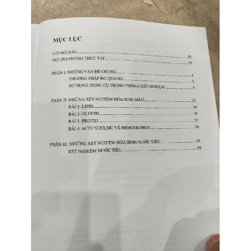 Thực Tập Hoá Sinh Y Học - Chủ Biên: PGS.TS.BS Lê Xuân Trường 509142