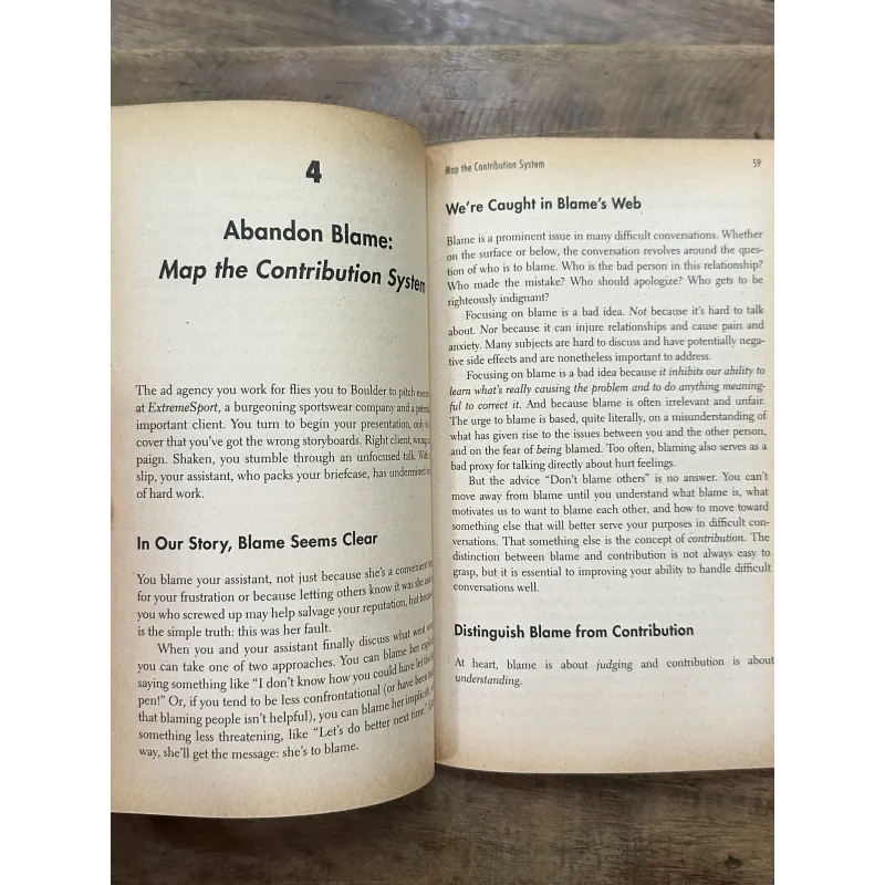 Difficult Conversations - Stone, Patton & Heen 734651