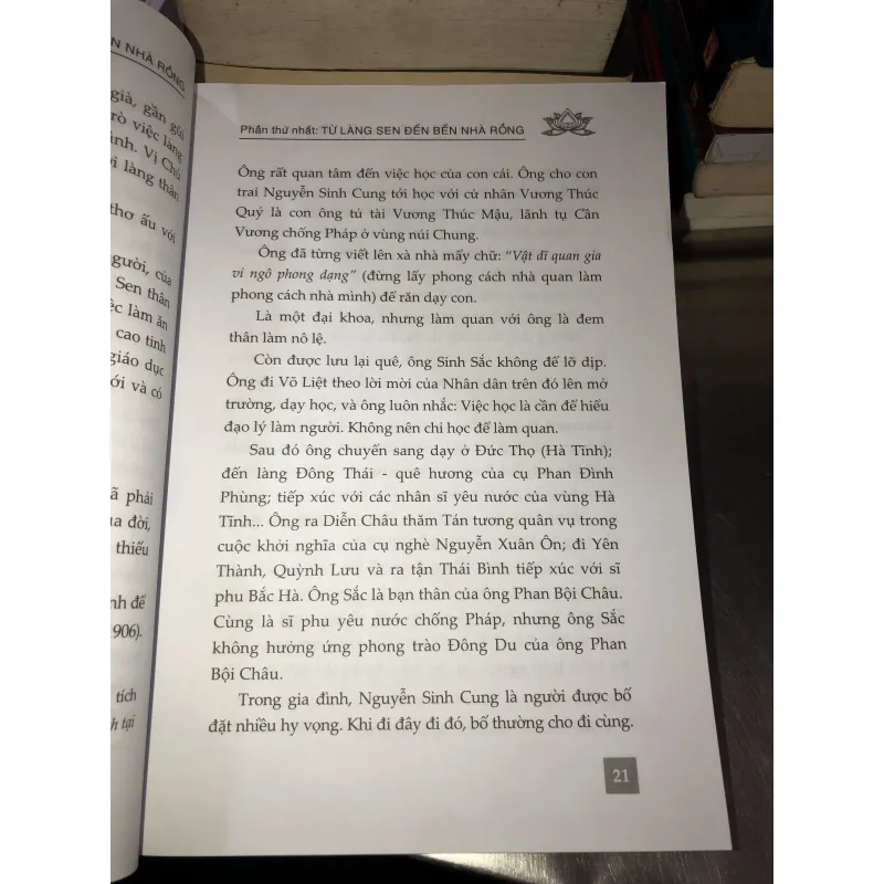 Từ Làng Sen đến Bến Nhà Rồng - Trần Quang Phú 999464