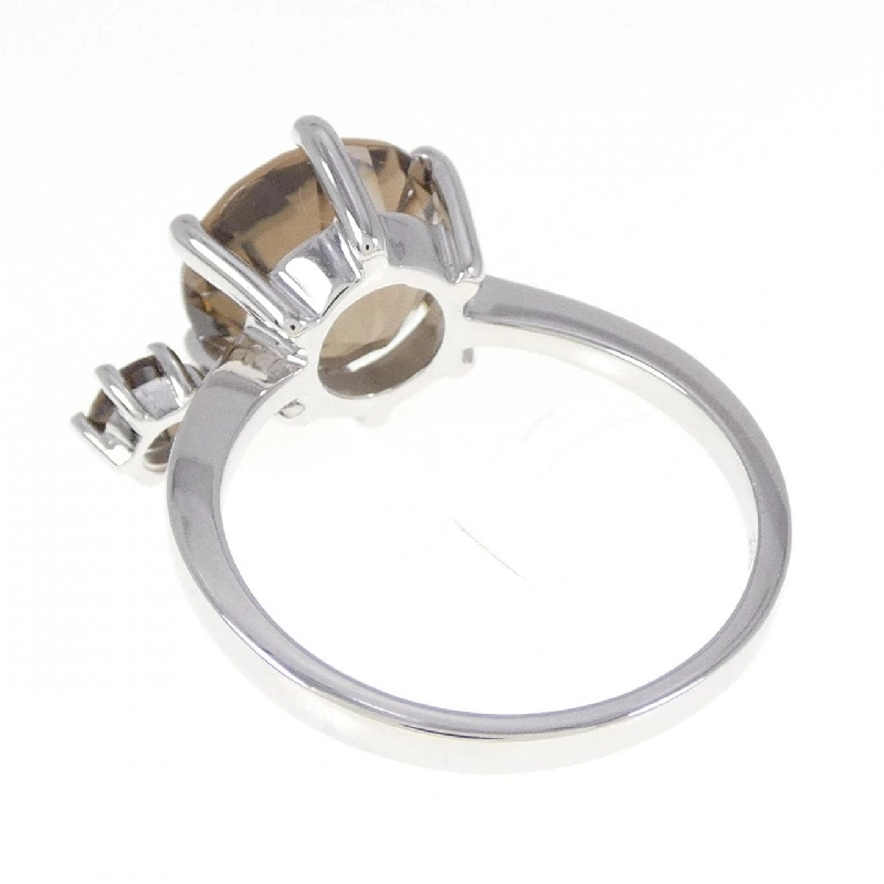 Nhẫn đá quý khói K18WG 671221