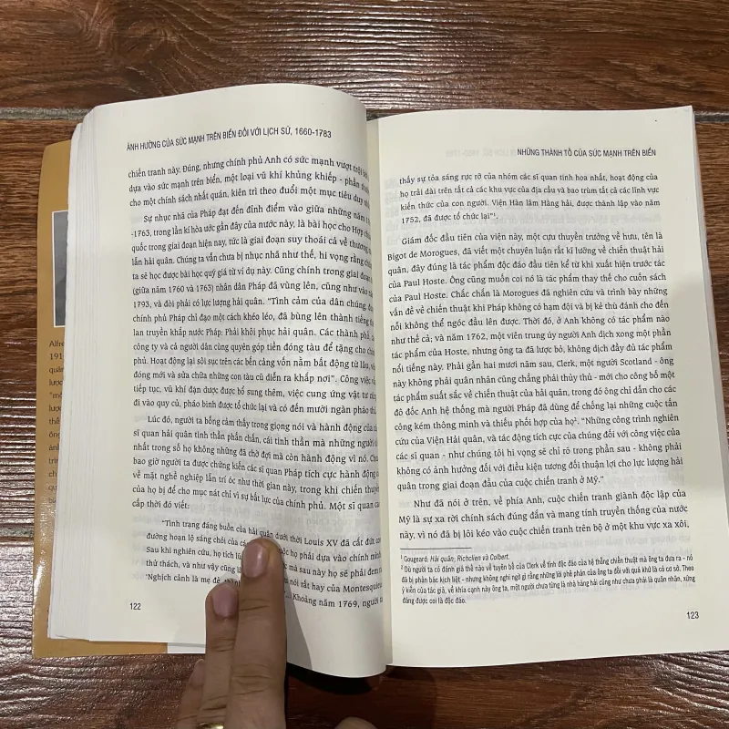 Ảnh hưởng của sức mạnh trên biển đối với lịch sử, 1660 - 1783. (7) 1025584