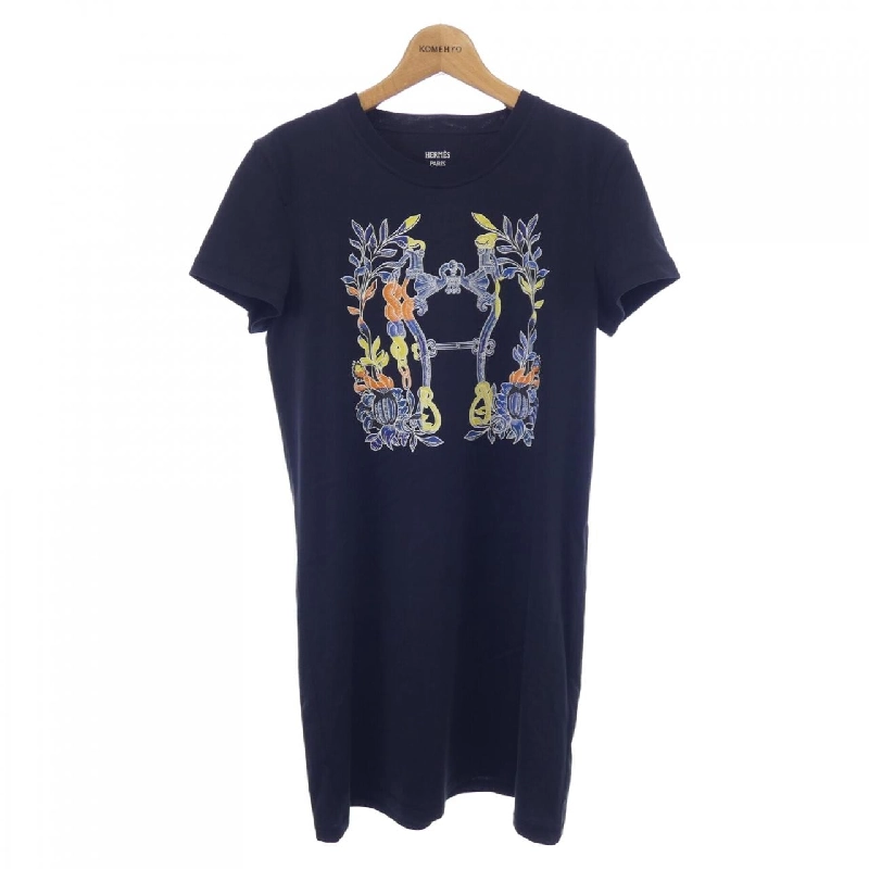 【Mã giảm giá】Đầm cắt HERMES 649383