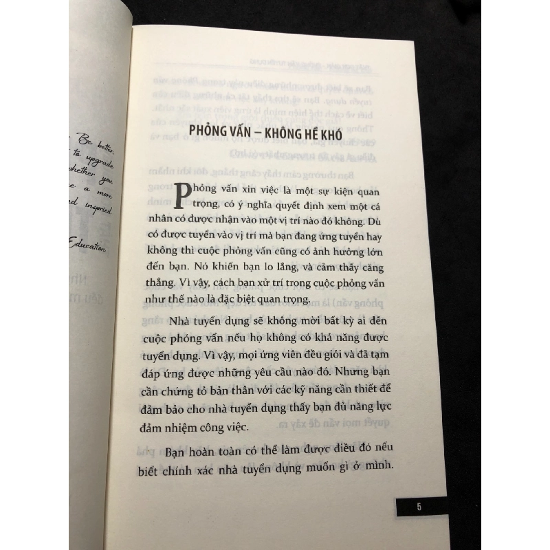 Phỏng vấn tuyển dụng thật đơn giản 2018 mới 90% Ros Jay HPB0910 KỸ NĂNG 916886