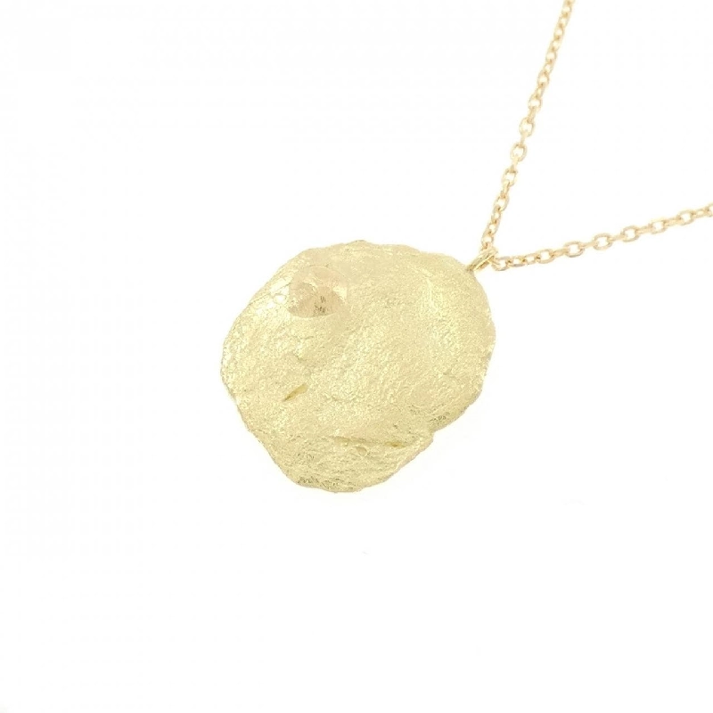 K18YG Dây chuyền kim cương hồng - Hàng hiệu Authentic 847698