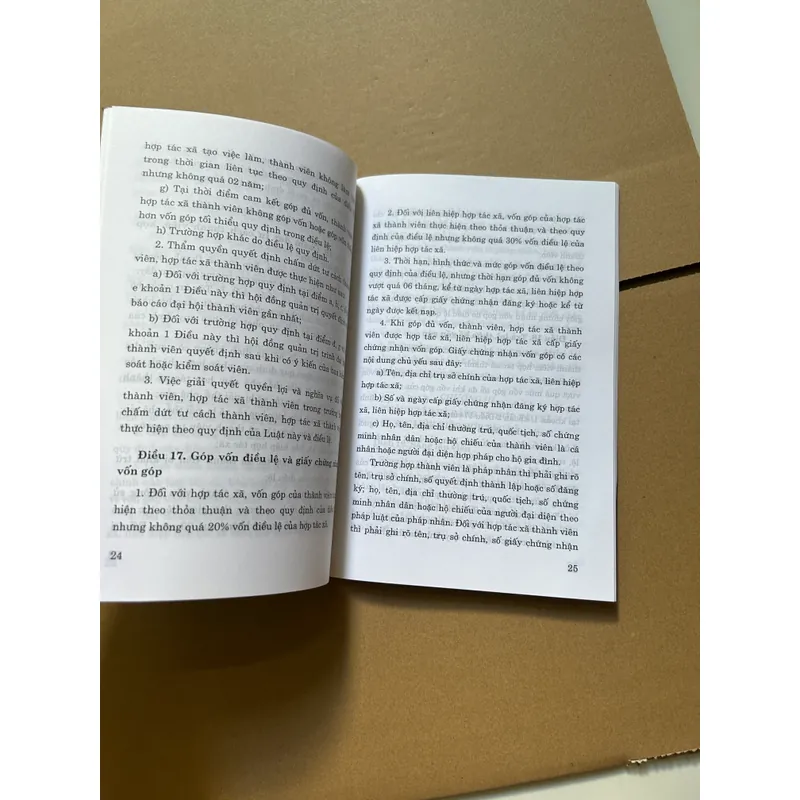 Luật hợp tác xã 608241