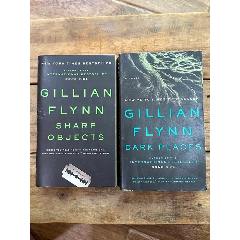 Combo Sách Tác Giả Gillian Flynn - Dark Places & Sharp Object (Sách Nguyên Tác Tiếng Anh) 728430