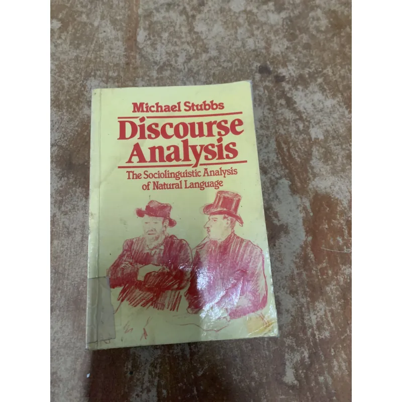 DISCOURSE ANALYSIS - Michael STUBBS 763157