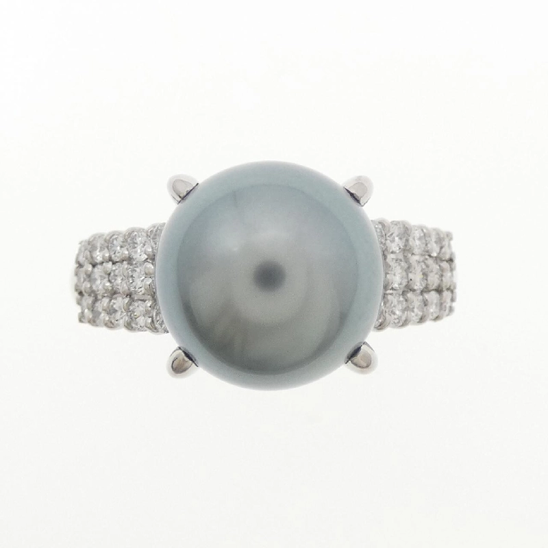 Nhẫn ngọc trai đen PT900 10.6mm 666981