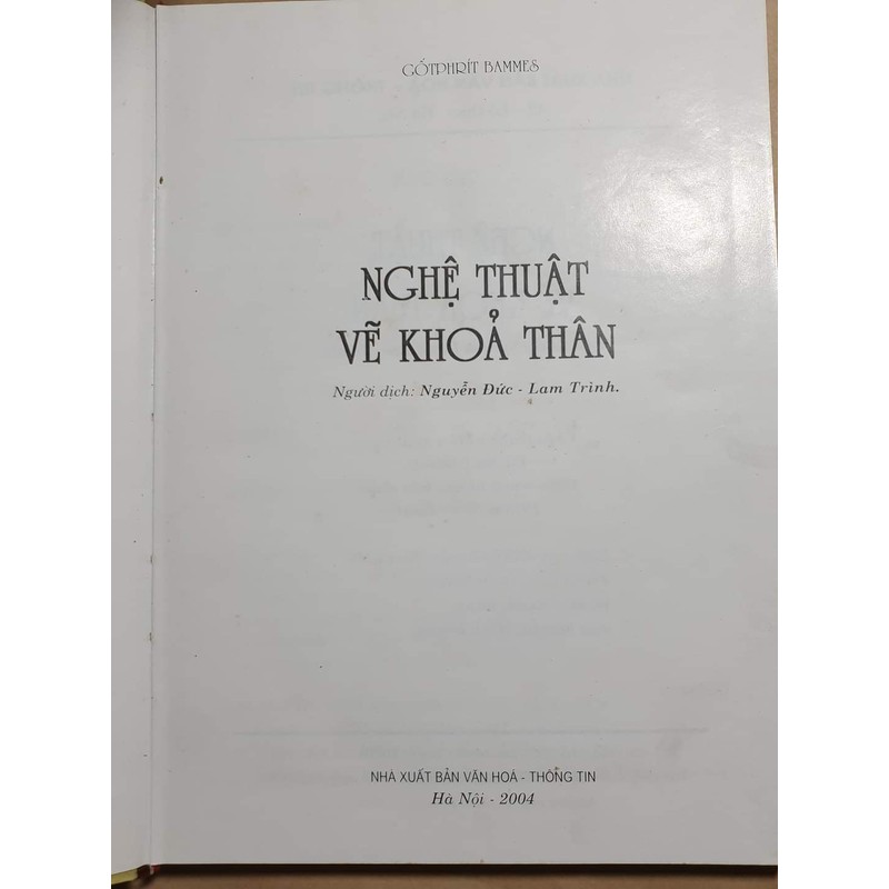 Nghệ thuật vẽ khỏa thân( sách dịch từ  tiếng Đức) 142723