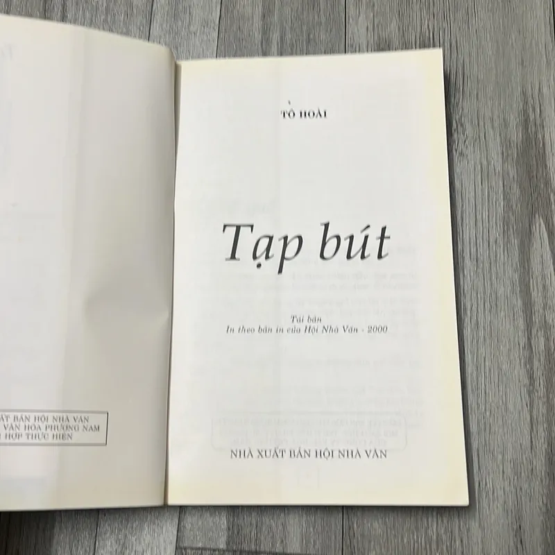 Tạp bút- tô hoài. 3b3 574995