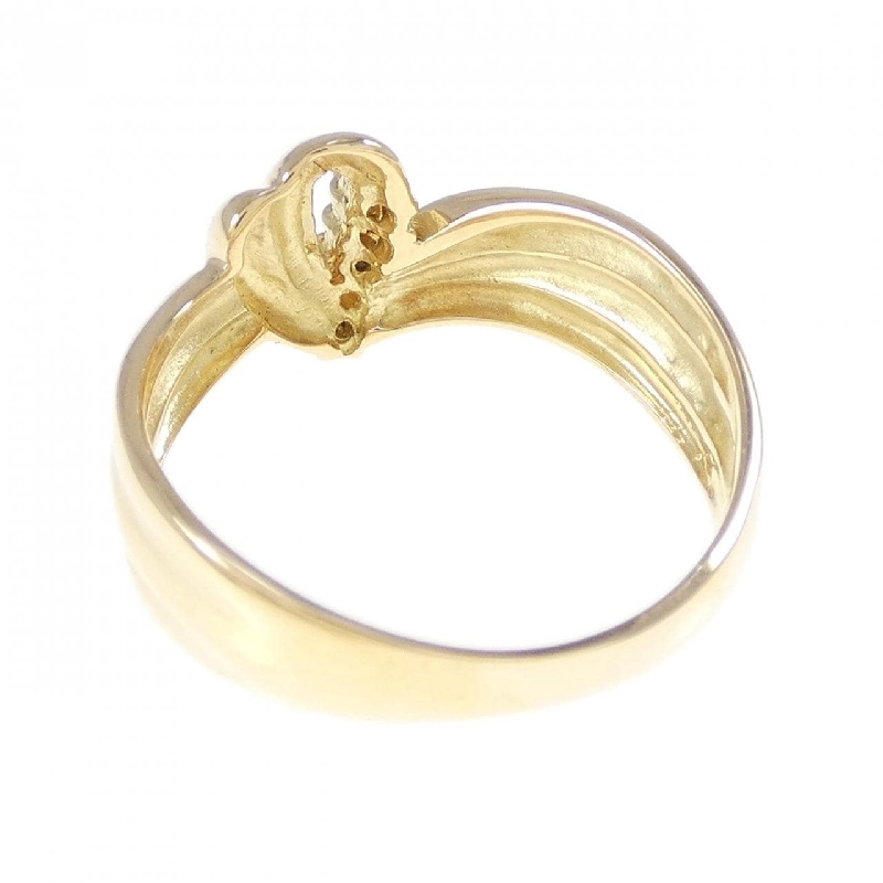 Nhẫn kim cương K18YG 0.05CT 669266