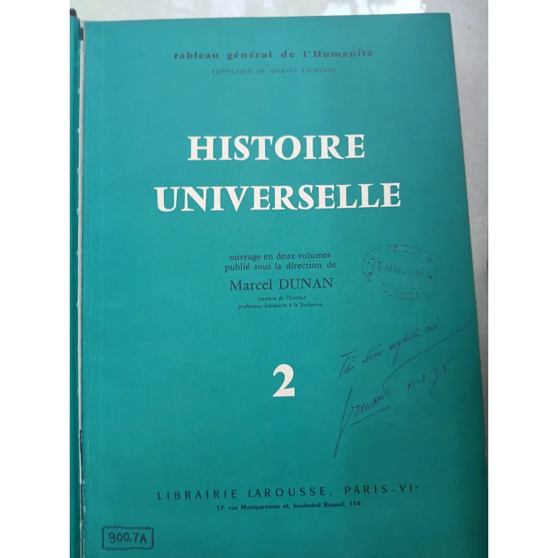 HISTOIRE UNIVERSELLE (LỊCH SỬ THẾ GIỚI) - TẬP 2 731548