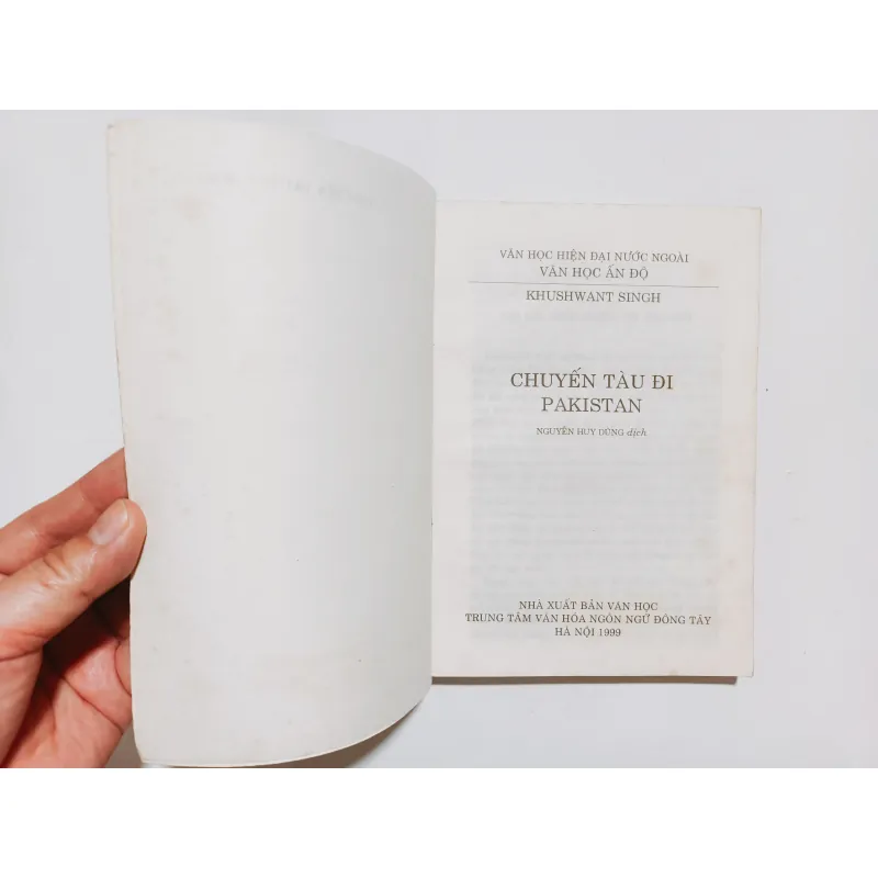 Chuyến Tàu Đi Pakistan" (Train to Pakistan - 1956) -  Khushwant Singh  795938