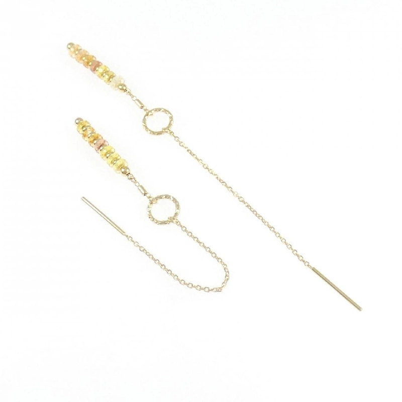 K18YG Sapphire Bông tai 1.80CT - Hàng hiệu Chính hãng 866455