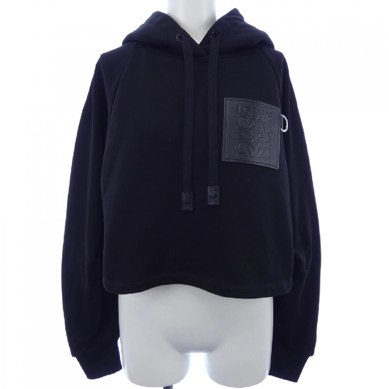 Áo hoodie cắt ngắn LOEWE Anagram S359Y25X41 - Hàng hiệu Authentic 773618