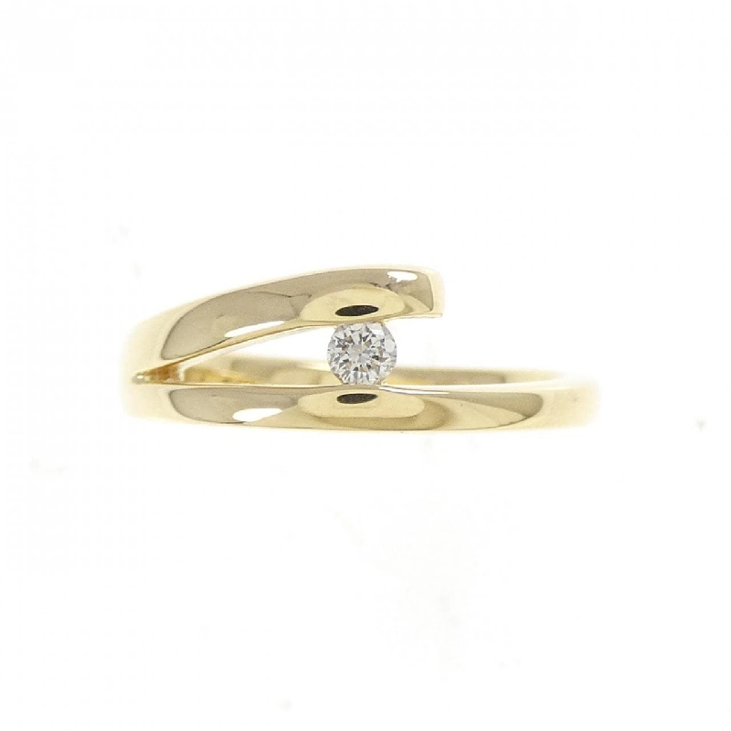 Nhẫn kim cương K18YG 0.06CT - Hàng hiệu Chính hãng 852910