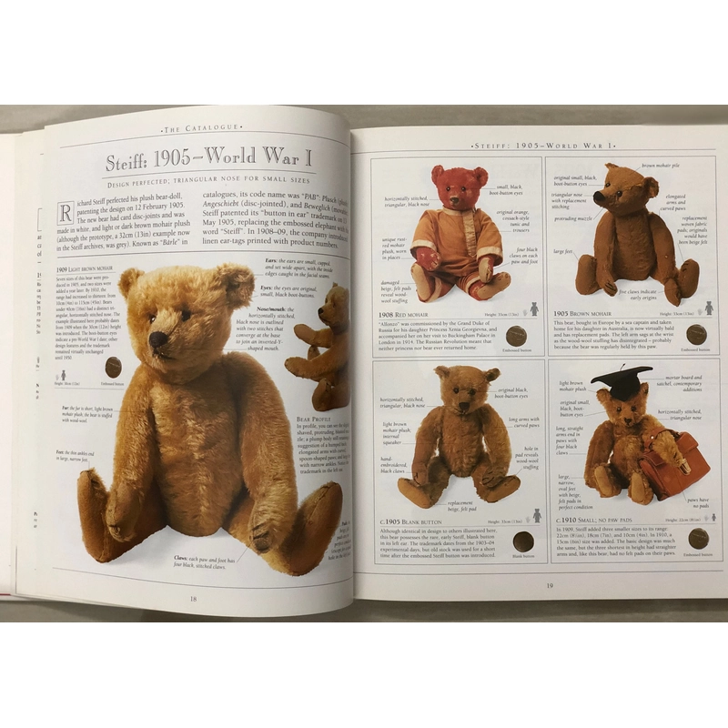 THE TEDDY BEAR ENCYCLOPEDIA Bách khoa toàn thư về Gấu Teddy - DK 1993 455802