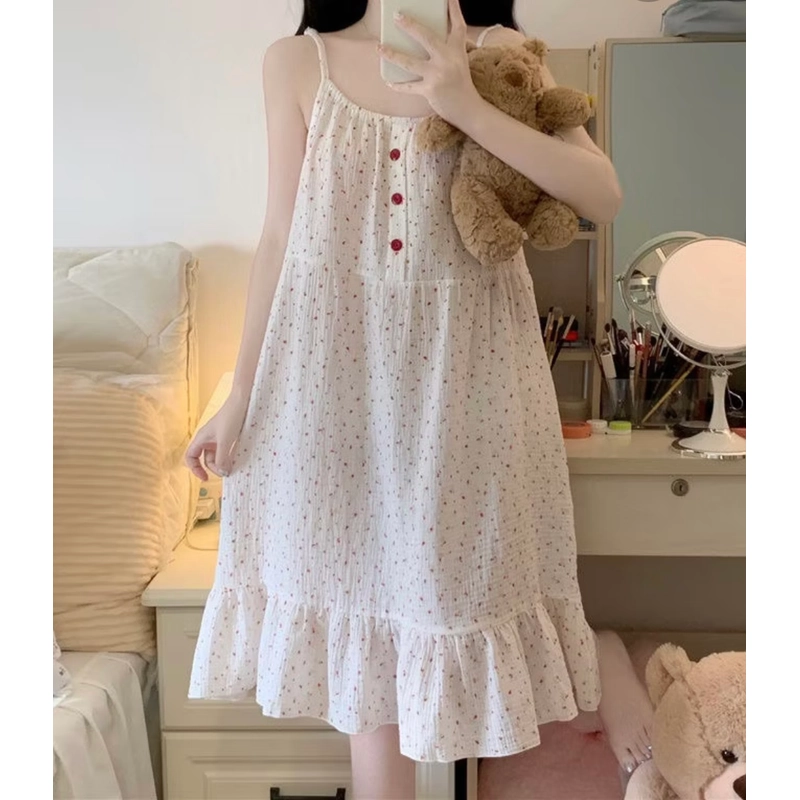 Váy mặc ở nhà , chất đũi xốp, size M 462464