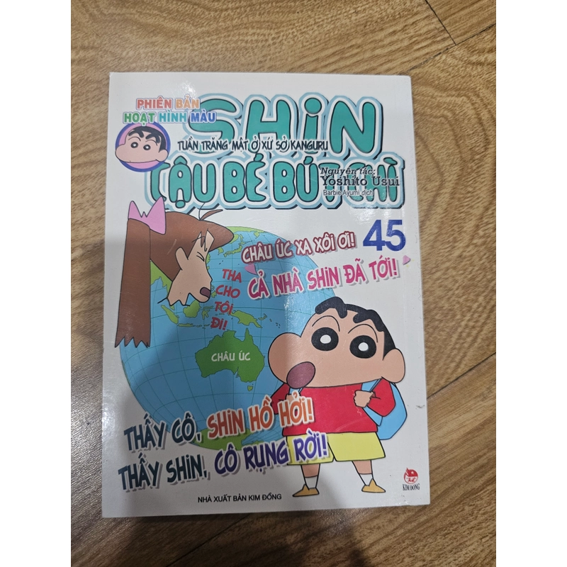 Phiên bản hoạt hình màu - Shin cậu bé bút chì tập 45 444064
