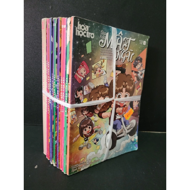 [Phiên Chợ Sách Cũ] Combo 11 cuốn Lớp học mật ngữ (truyện tranh màu) - B R O group 0506 469000